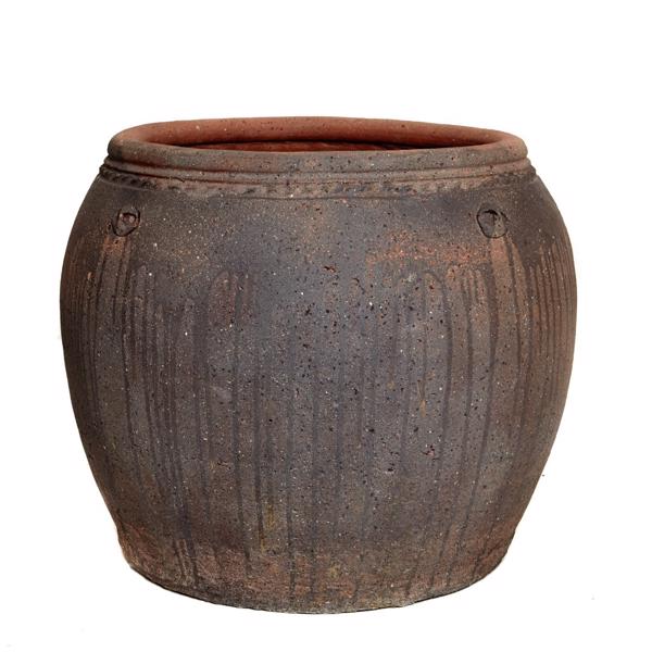Old Ironstone - Old Bowl Round Pot Planter